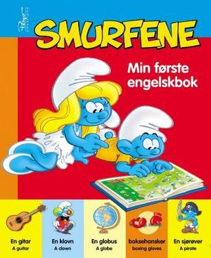 "Smurfene - min første engelskbok" av Peyo