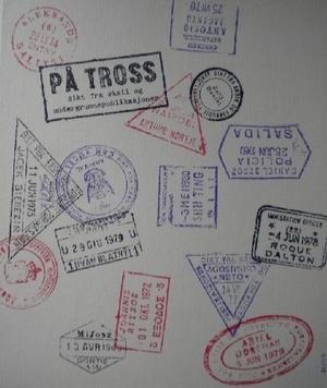 "På tross dikt fra eksil og undergrunnspublikasjoner" av Sverre Dahl