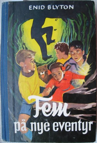 "Fem på nye eventyr" av Enid Blyton
