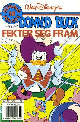 "Donald Duck Fekter Seg Fram - Donald Pocket #18" av Giovan Battista Carpi