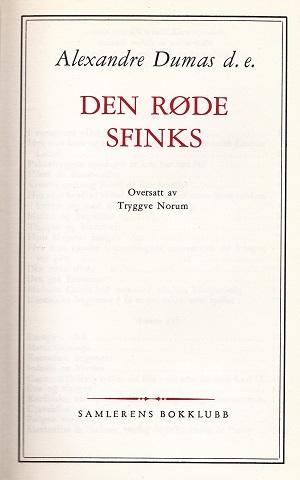Den Røde Sfinks