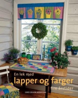 "En lek med lapper og farger" av Gerd Gellein Merkesdal
