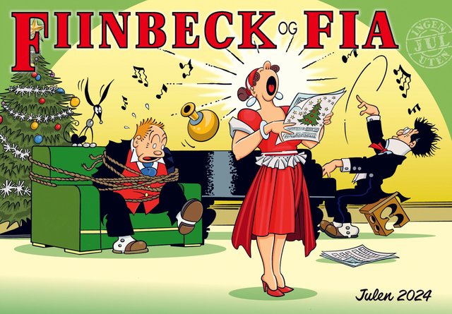 "Fiinbeck og Fia - julen 2024" av George McManus