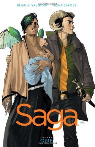 "Saga, Vol. 1" av Brian K Vaughan