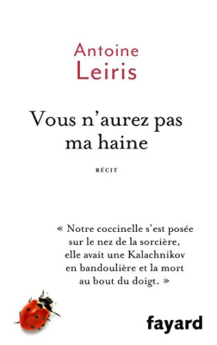 "Vous n'aurez pas ma haine (French Edition)" av Antoine Leiris