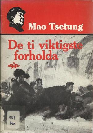 De ti viktigste forholda - 25.april 1956