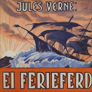 "Ei ferieferd - som vart til to års fangetid på ei Stillehavsøy" av Jules Verne