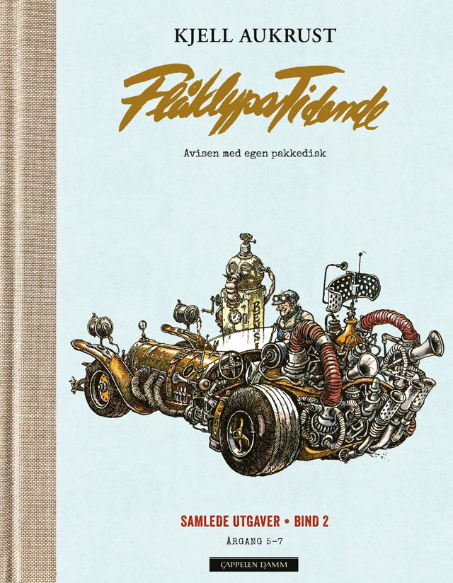 "Flåklypa Tidende - Bind 2, årgang 5-7" av Kjell Aukrust