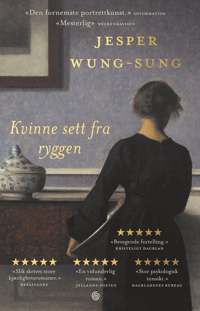 "Kvinne sett fra ryggen" av Jesper Wung-Sung