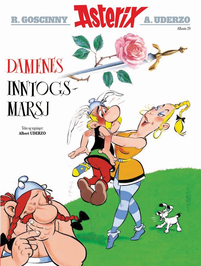 "Damenes inntogsmarsj" av Albert Uderzo