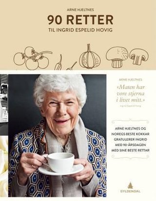 "90 retter til Ingrid Espelid Hovig" av Arne Hjeltnes