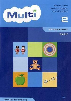 "Multi 2 - oppgavebok : fasit : matematikk for barnetrinnet" av Bjørnar Alseth