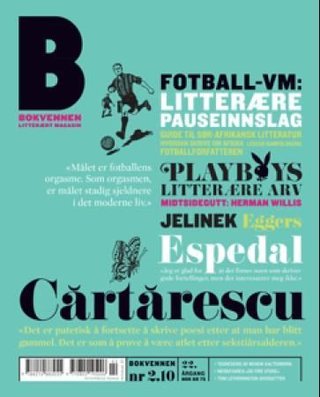 "Bokvennen. Nr. 2 2010 - litterært magasin" av Gabriel Michael Vosgraff Moro