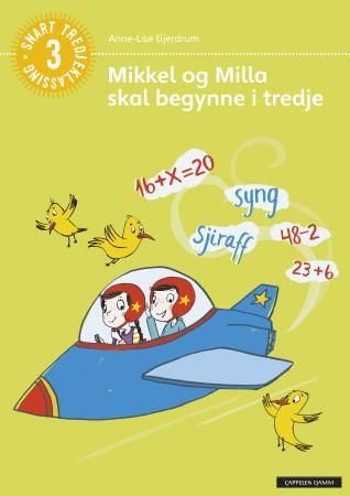 Mikkel og Milla skal begynne i tredje - snart tredjeklassing