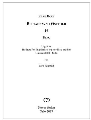 Bustadnavn i Østfold - 16 : Berg