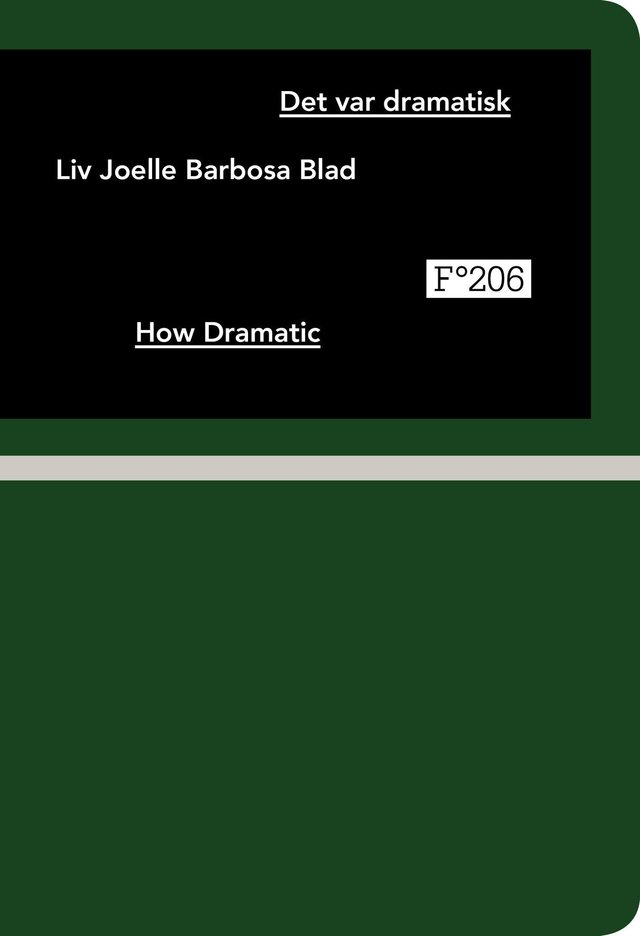 "Det var dramatisk" av Hans Petter Blad