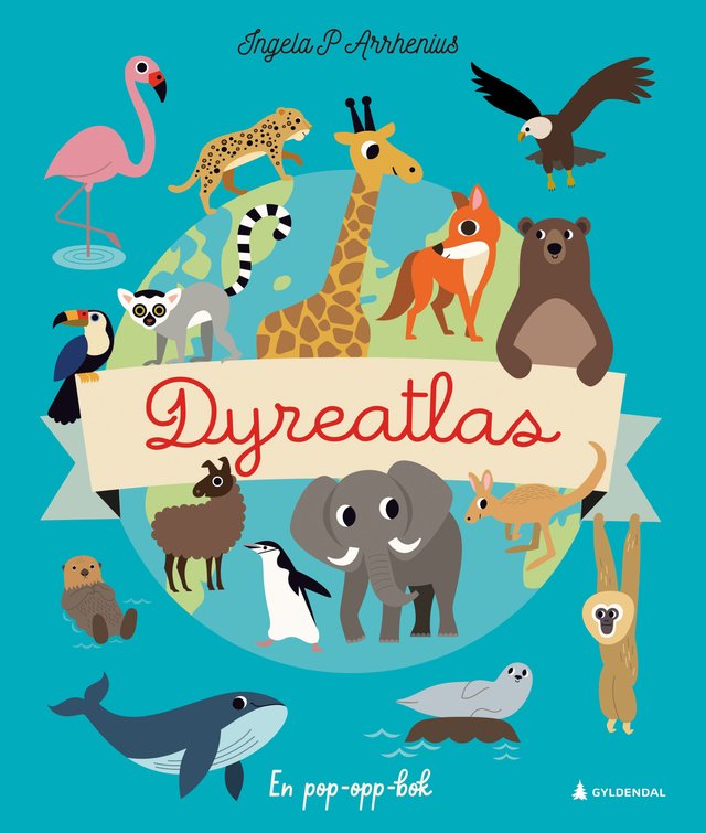 "Dyreatlas" av Ingela P. Arrhenius