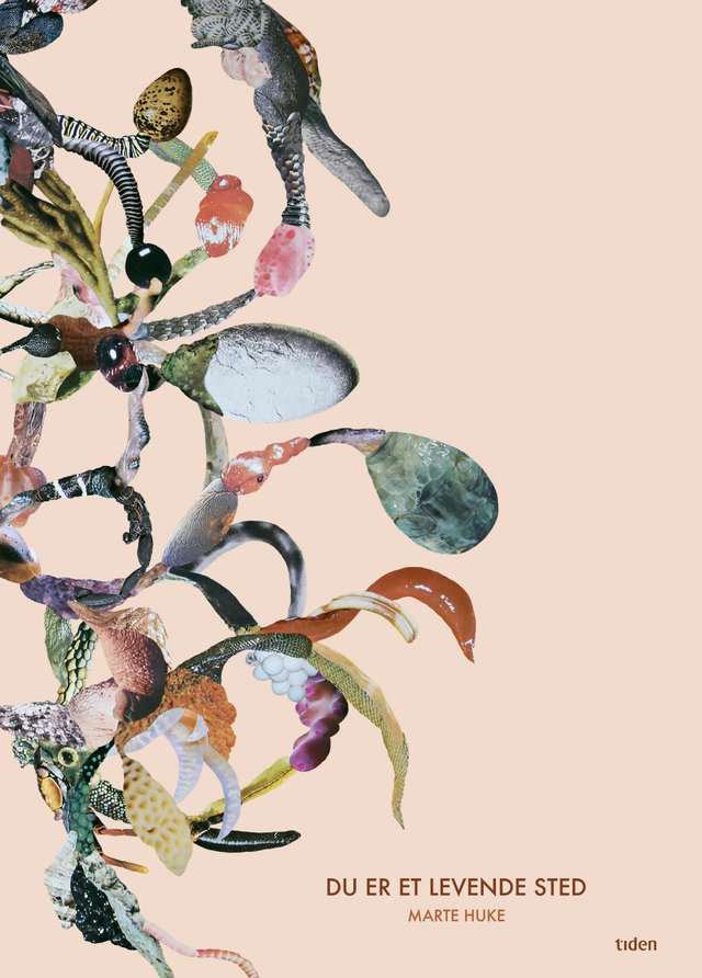"Du er et levende sted - dikt" av Marte Huke