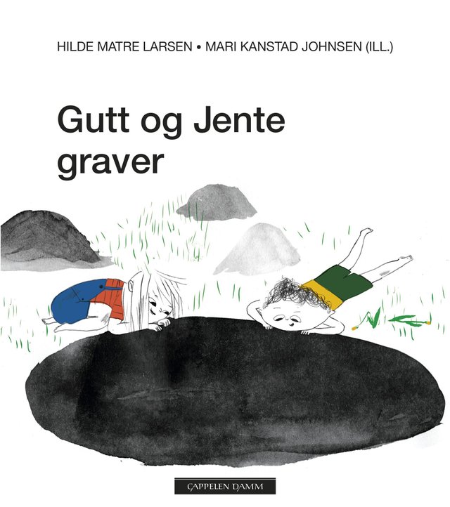 "Gutt og Jente graver" av Hilde Matre Larsen