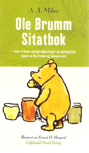 "Ole Brumm sitatbok" av A.A. Milne