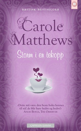 "Storm i en tekopp" av Carole Matthews
