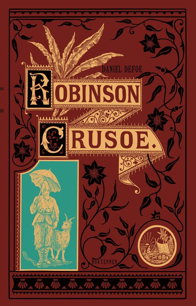 "Robinson Crusoe" av Daniel Defoe