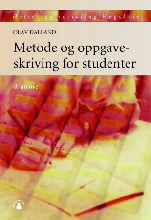 Metode og oppgaveskriving for studenter