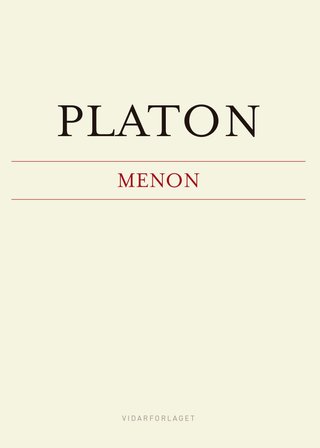 "Menon" av Platon