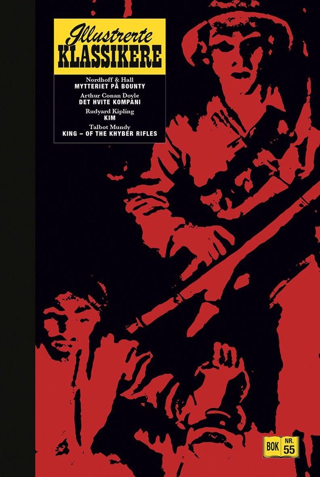 "Mytteriet på Bounty ; Det hvite kompani ; Kim ; King of the Khyber rifles" av Charles Nordhoff