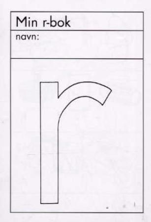 Brettebok R r - pakke med 10 stk.