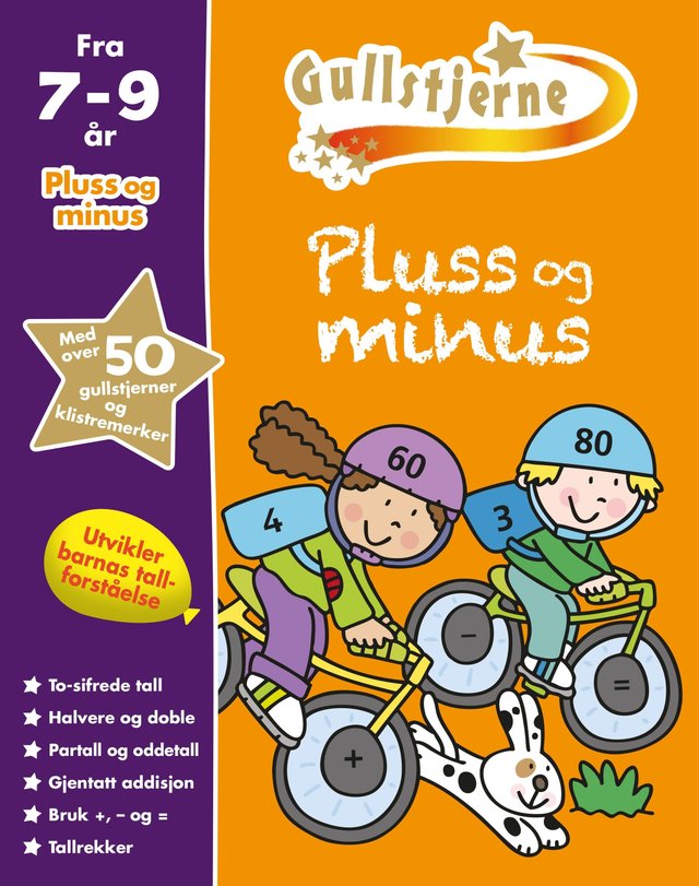 "Pluss og minus - gullstjerne 7-9 år" av Paul Broadbent