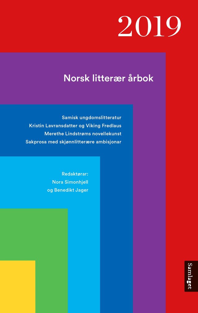 "Norsk litterær årbok 2019" av Nora Simonhjell