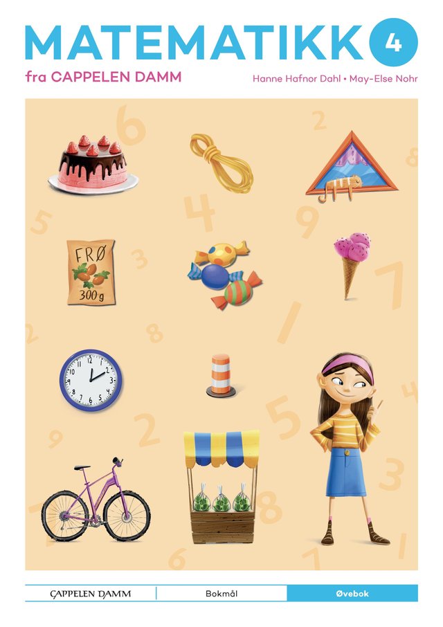 "Matematikk 4 fra Cappelen Damm - Øvebok" av Hanne Hafnor Dahl