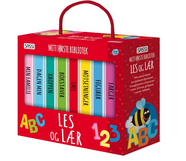 "Mitt første bibliotek - les og lær" av Matteo Gaule