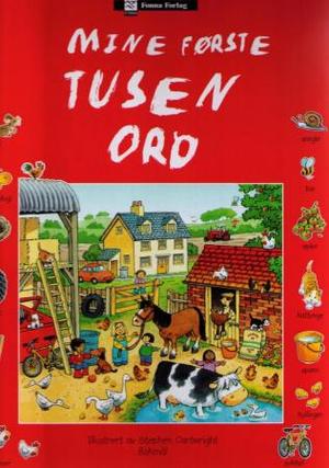 "Mine første tusen ord" av Heather Amery