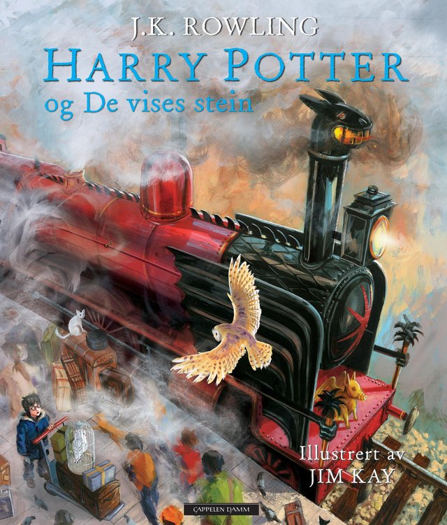 "Harry Potter og de vises stein" av J.K. Rowling