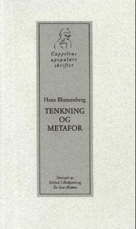 "Tenkning og metafor" av Hans Blumenberg