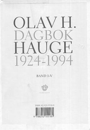 "Dagbok 1924-1994. Bd. 1-5" av Olav H. Hauge