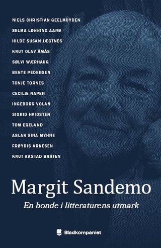 "Margit Sandemo - en bonde i litteraturens utmark" av Niels Chr. Geelmuyden