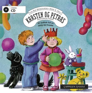 Karsten og Petras bursdagslydbok - en lydbok full av sang og musikk