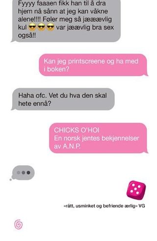 Chicks o'hoi - en norsk jentes bekjennelser