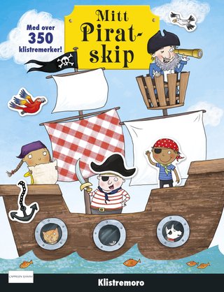 Mitt piratskip - klistremoro
