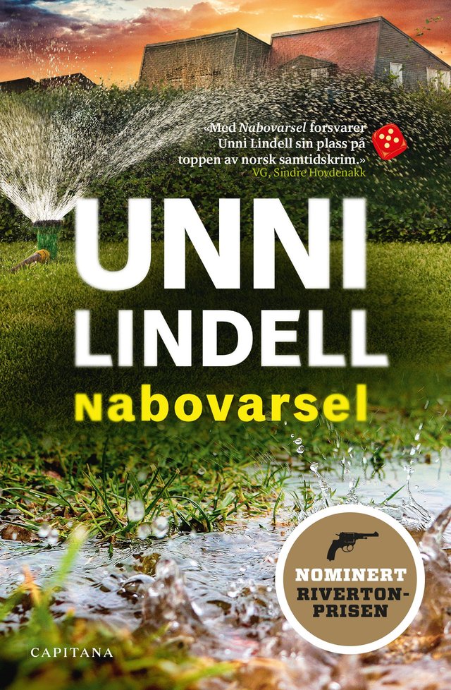 "Nabovarsel - kriminalroman" av Unni Lindell
