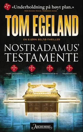"Nostradamus' testamente - en Bjørn Beltø-thriller" av Tom Egeland
