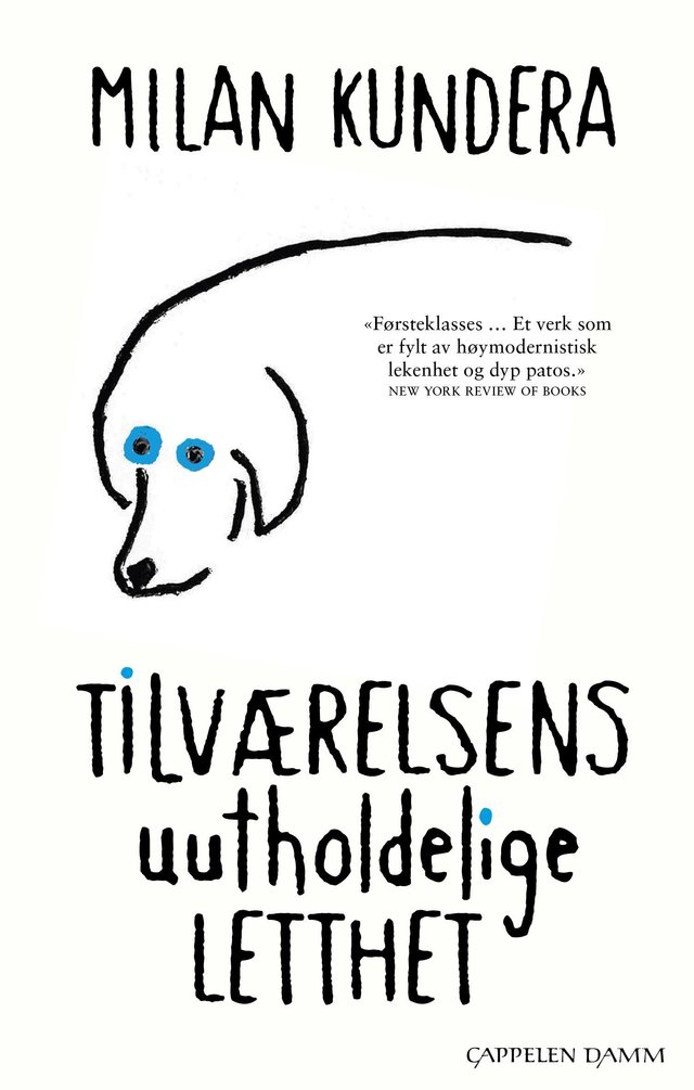 "Tilværelsens uutholdelige letthet" av Milan Kundera
