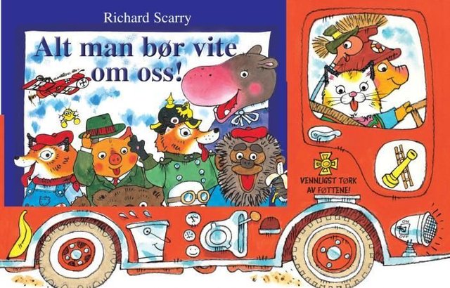 "Brannbilen - med superinnhold" av Richard Scarry