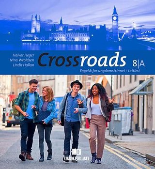 "Crossroads 8A, d-bok - lettlest" av Lindis Hallan