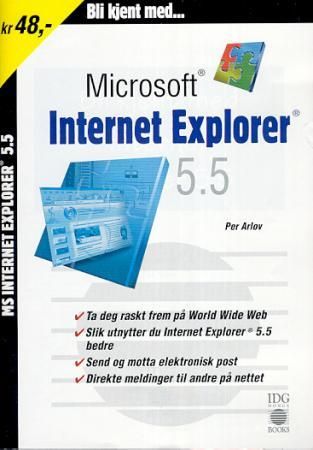Bli kjent med Internet Explorer 5.5