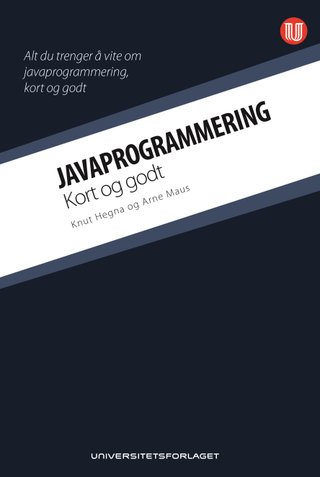 "Javaprogrammering" av Knut Hegna