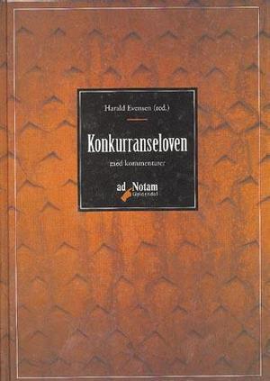 "Konkurranseloven med kommentarer" av Harald Evensen